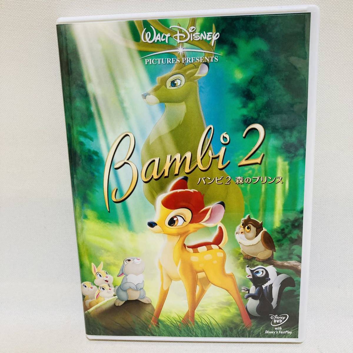142 送料無料 バンビ2 DVD 映画 アニメ ディズニー Disney 鹿 正規品