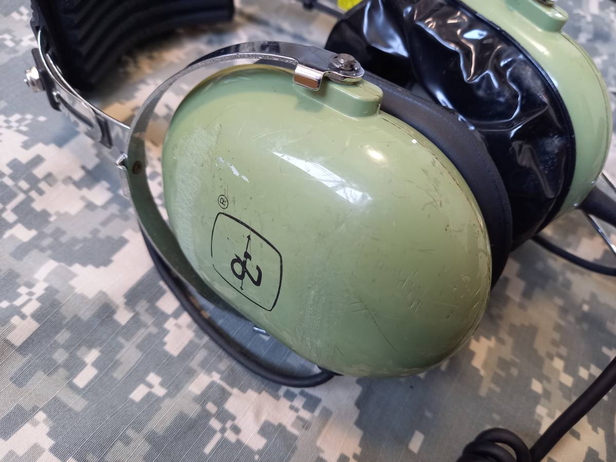 即日発送】 軍用実品 David Clark H10-76 ヘッドセット デビット