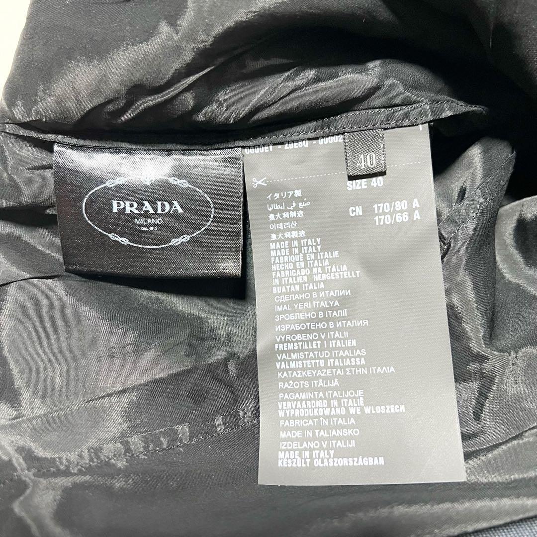 PRADA プラダ 新タグ ワンピース フラワー フレア 花柄 Aライン