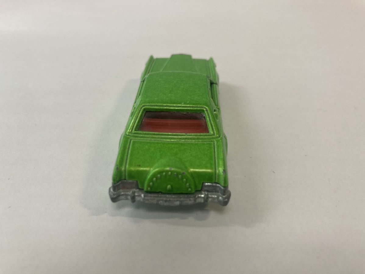 トミカ ミニカーNo F4 フォード コンチネンタル 蛍光グリーン 箱付きの画像5