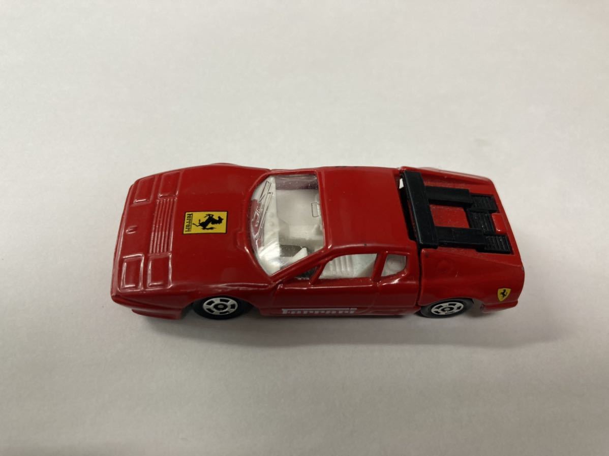 トミカ ミニカーNo F57 フェラーリ 512 BB （赤）箱付きの画像9