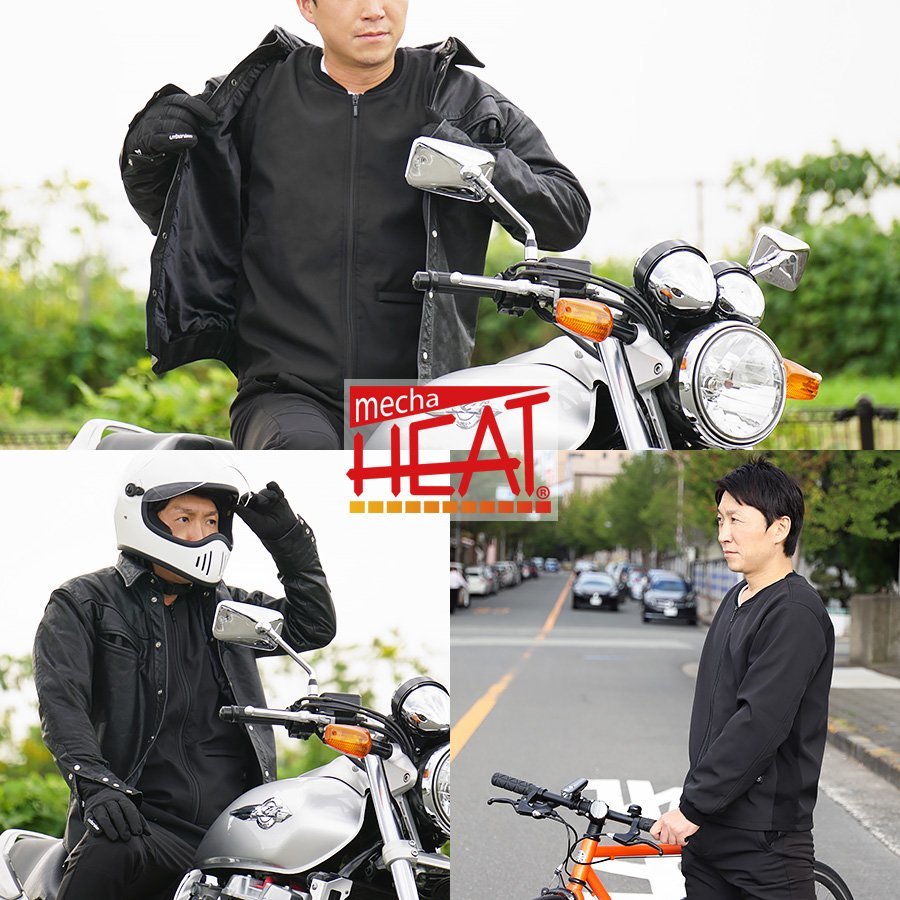電熱インナージャケット ジャケットのみ XLサイズ 電熱ヒーター 電熱ジャケット めちゃヒート MHJ02_画像3