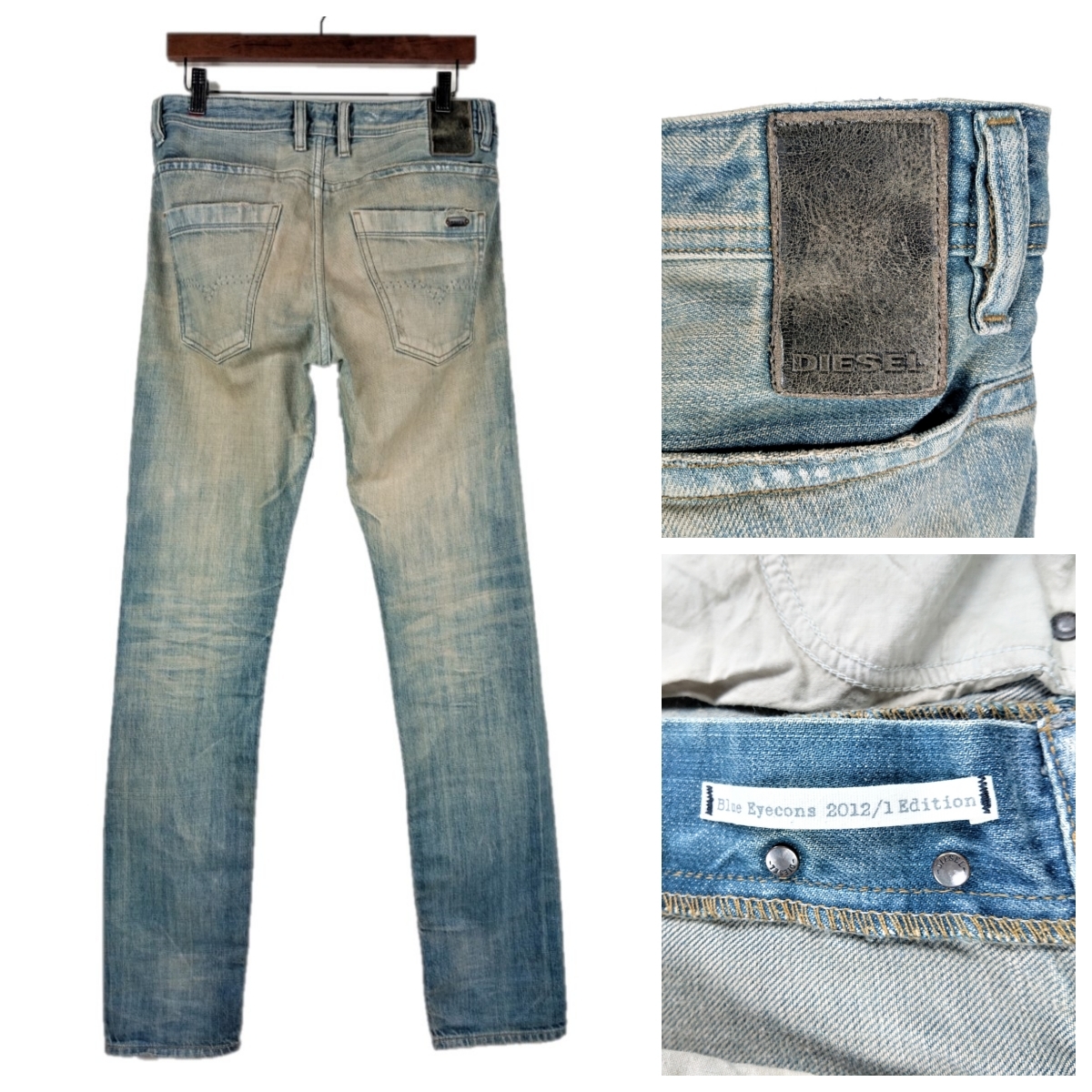 G0363 ディーゼル DIESEL デニム パンツ ジーンズ イタリア製