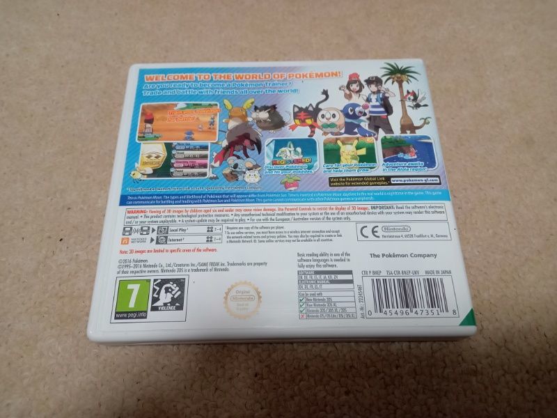 3DS ポケットモンスター ムーン ポケモン 欧州版 海外版 中古|PayPay