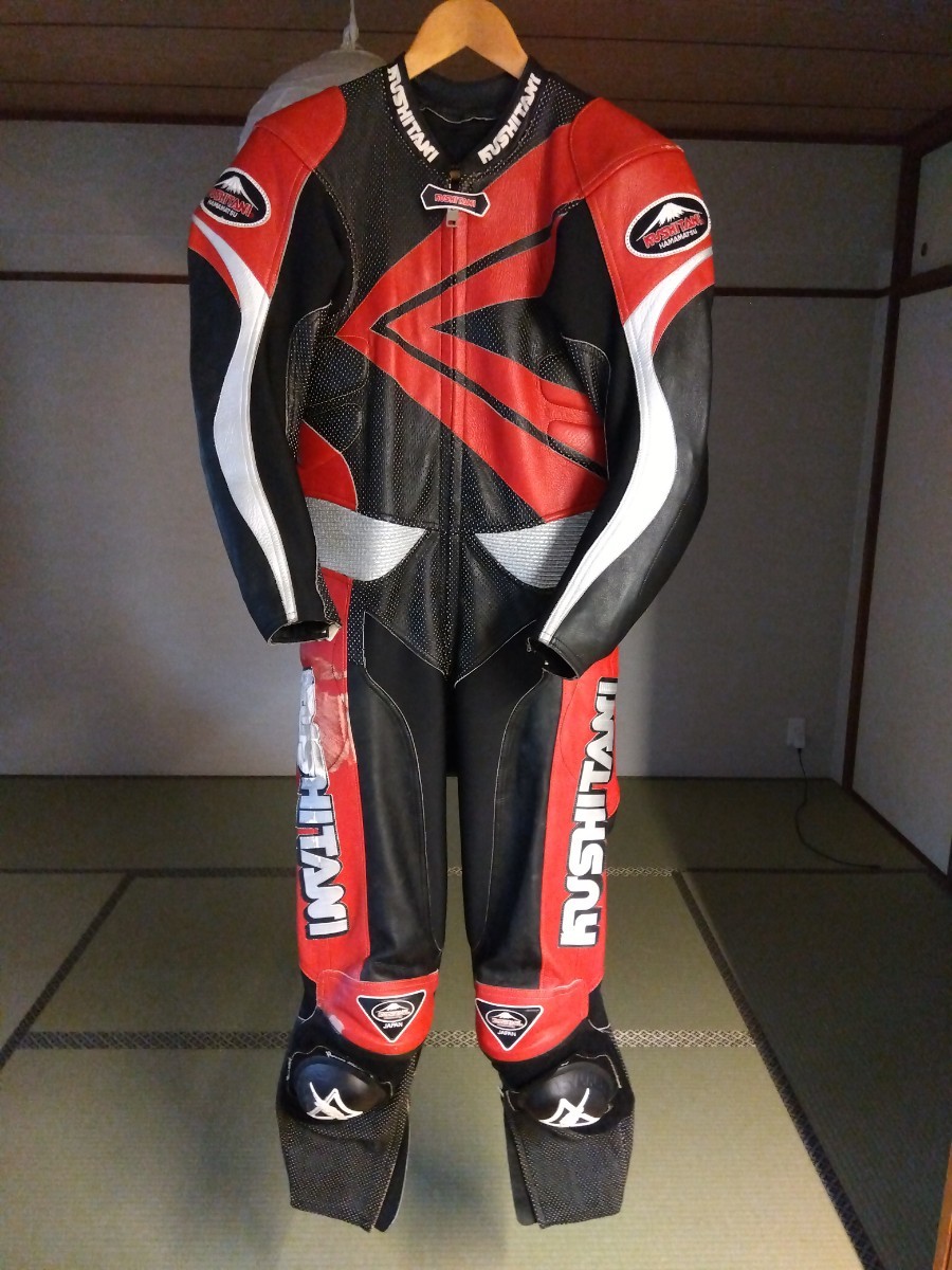 KUSHITANI ビンテージ 本革 K-RACING レーシングスーツ | www.jarussi