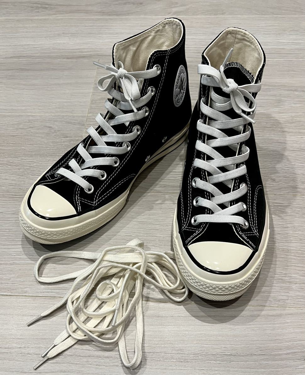 ◇CONVERSE コンバース◇ct70 チャックテイラー ハイカット US8.5 27.0cm ブラック 極美品 アメカジ の画像6