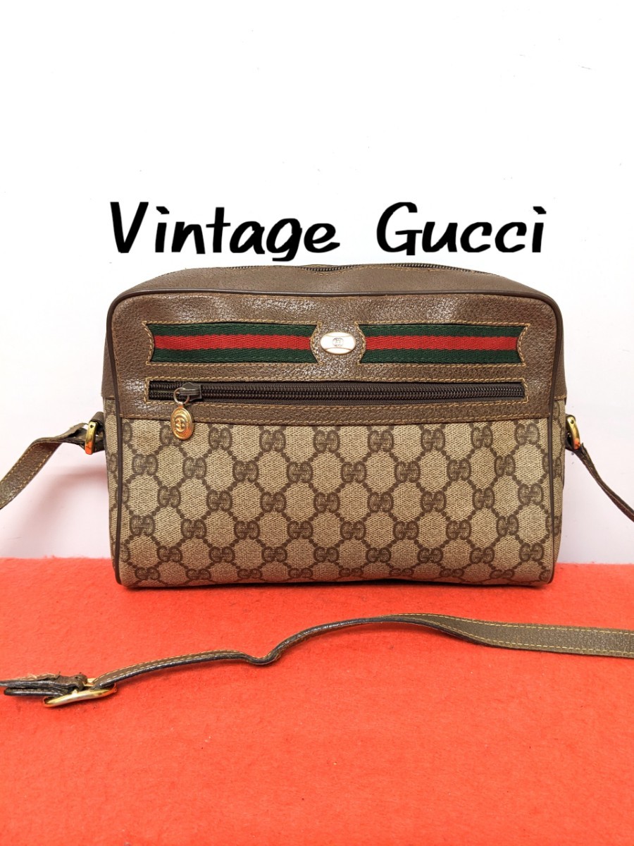 まとめ買い】 良品 GUCCI 極希少！Gucci オールドグッチ 0478290 GG