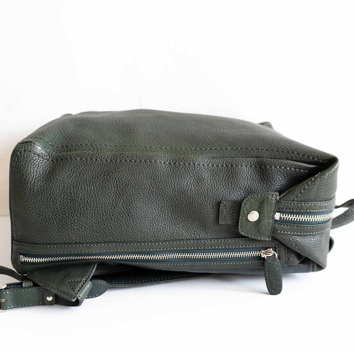 [ ограничение цвет / midnight зеленый ] земля магазин сумка [ цветный масло nme soft medium рюкзак ] рюкзак сумка кожа 2302443