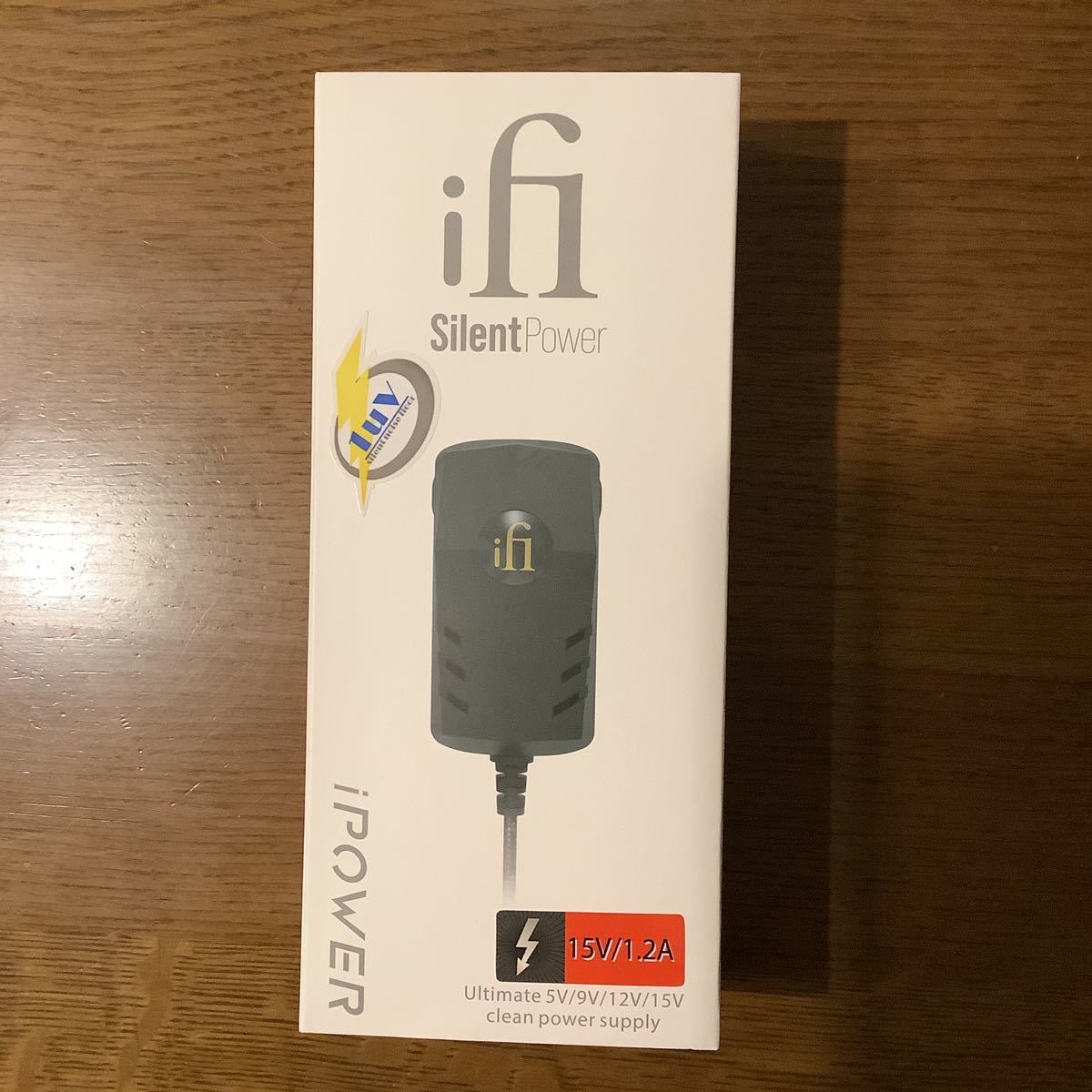 未使用・新品 iFi Audio iPower II 15v/1.2A 超ローノイズACアダプター（正規輸入品）