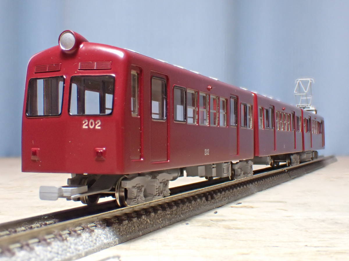 乗工社 HOナロー(9m/m) 近鉄モ200連結車 動力含む3両 塗装済み完成品 Yahoo!オークション - 乗工社キット組立品 近鉄ナロー モ200