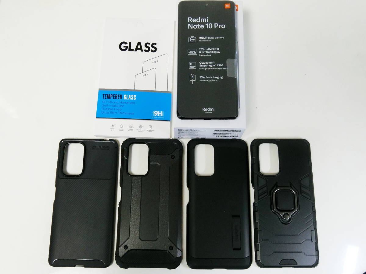 Xiaomi Redmi Note 10 Pro オニキスグレー 6GB+128GB SIMフリー 美品