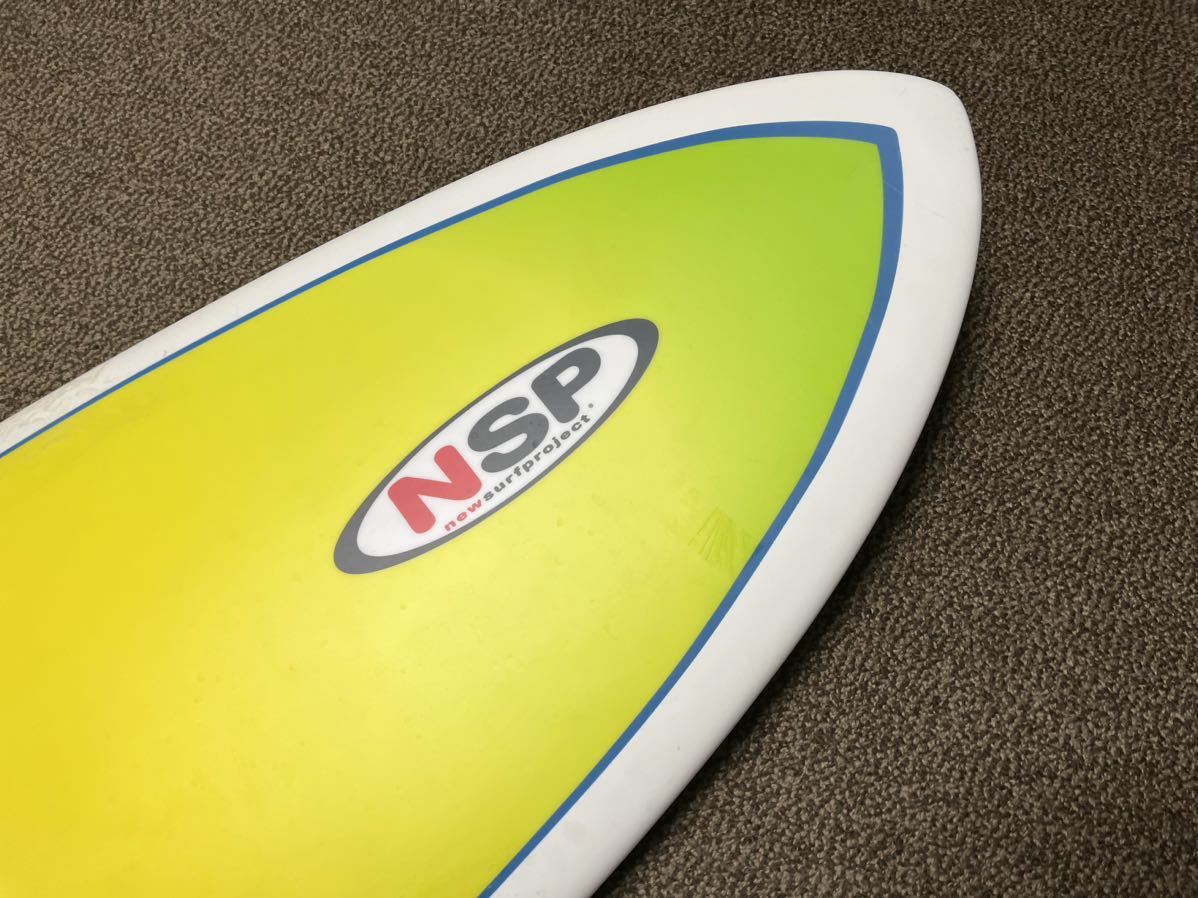 ☆美品☆お洒落 NSP Surfboard ファンボード 7`2フィート-