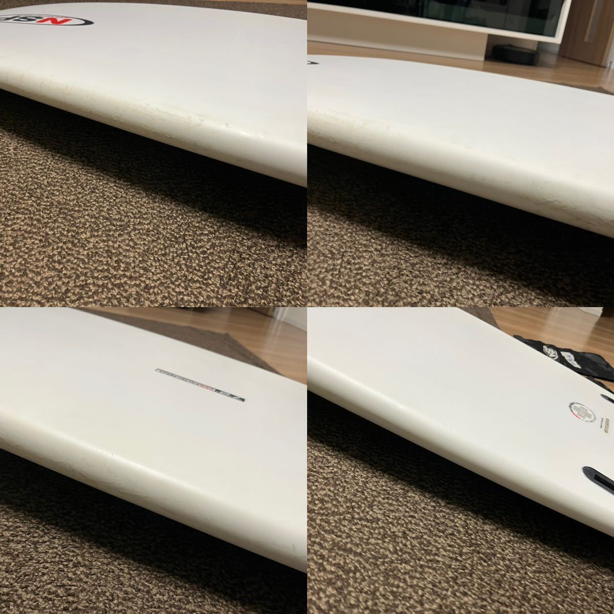 ☆送料無料・美品☆お洒落NSP Surfboard エヌエスピー ファンボード
