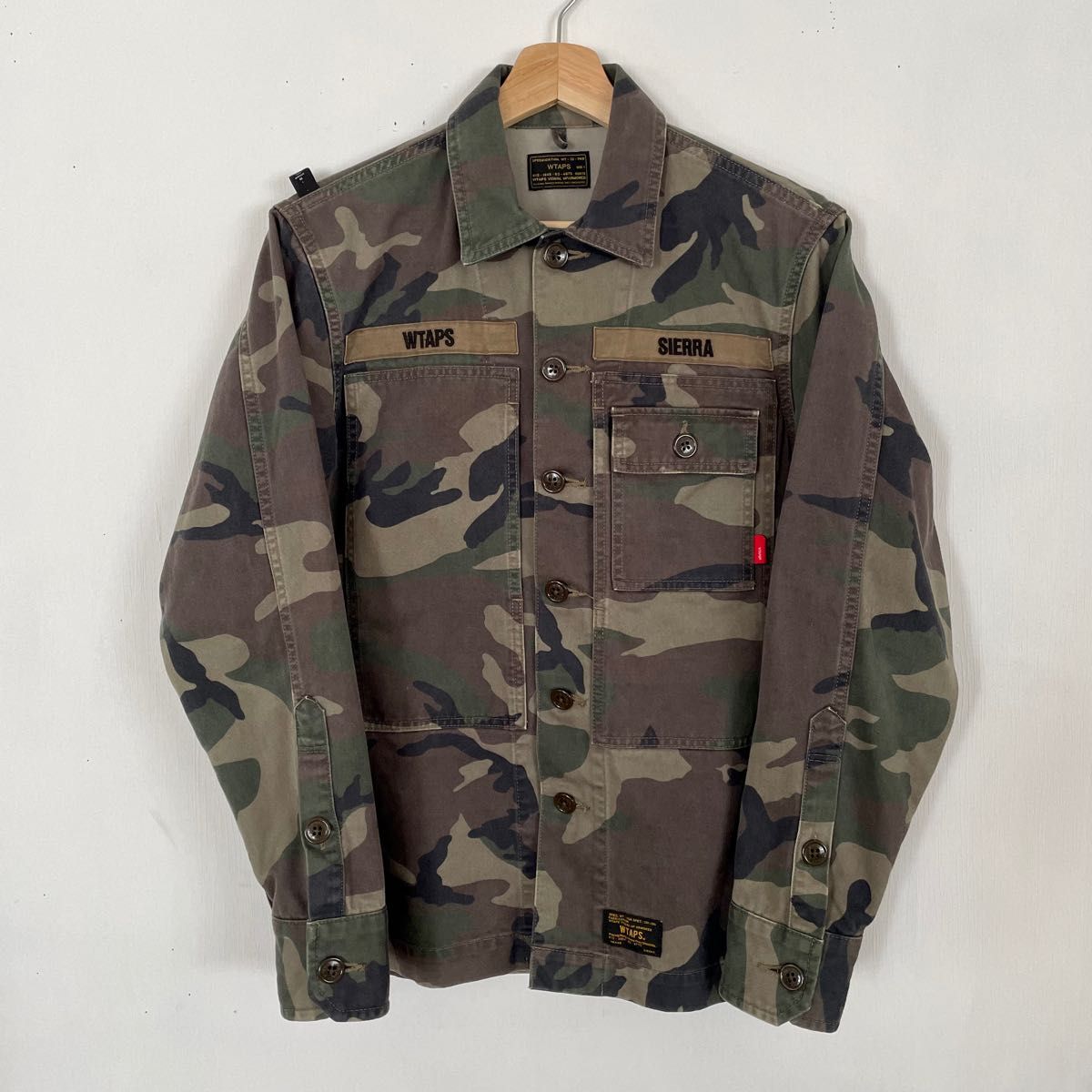 wtaps EX33 HBT LS 02 SIERRA ダブルタップス カモフラ 迷彩