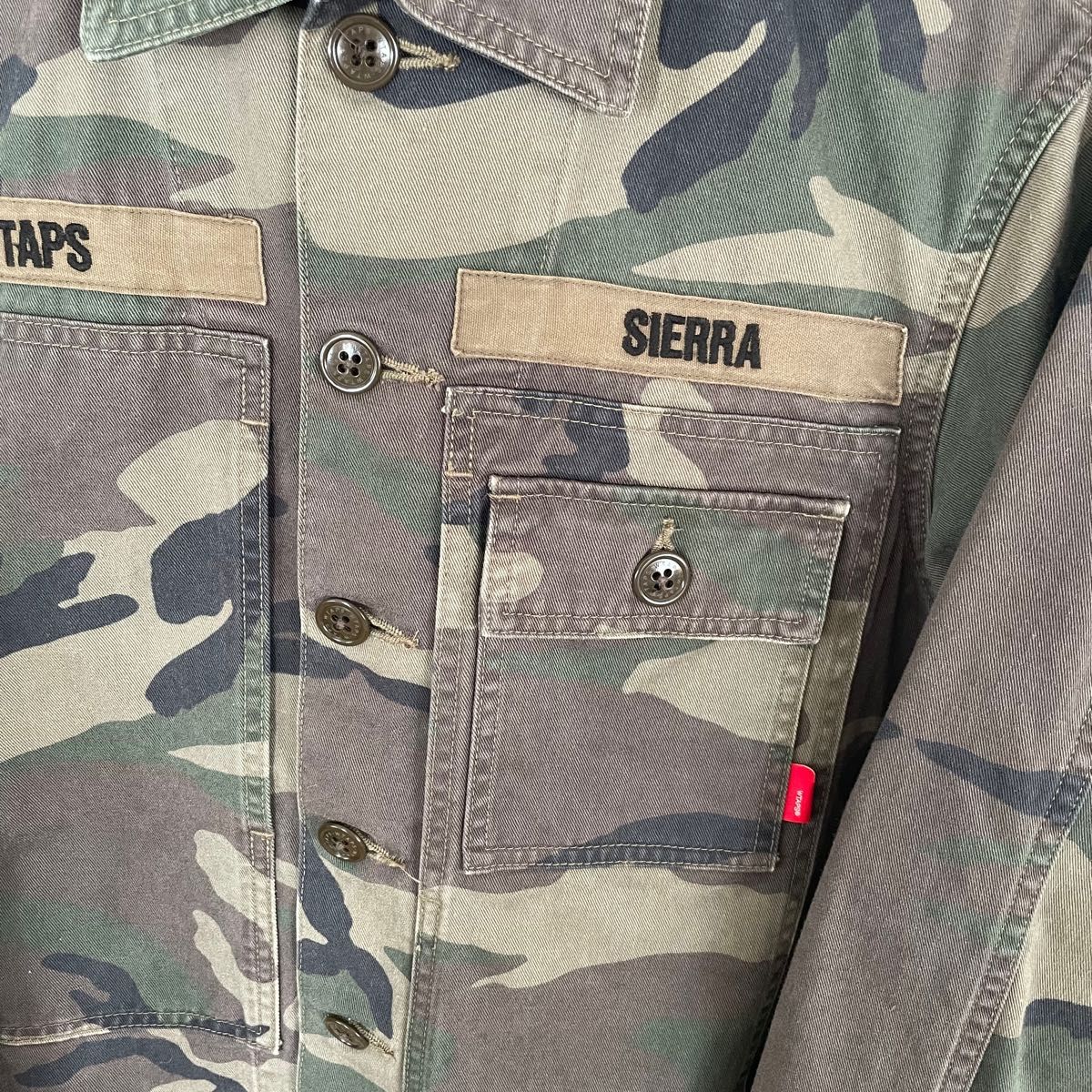 wtaps EX33 HBT LS 02 SIERRA ダブルタップス カモフラ 迷彩