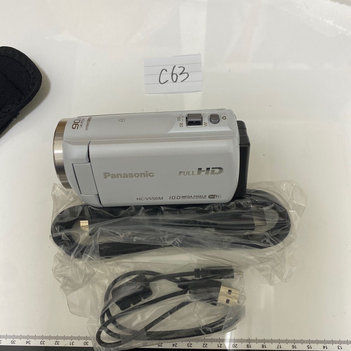 限定数のみ 美品Panasonic デジタルハイビジョンビデオカメラ HC-V550M