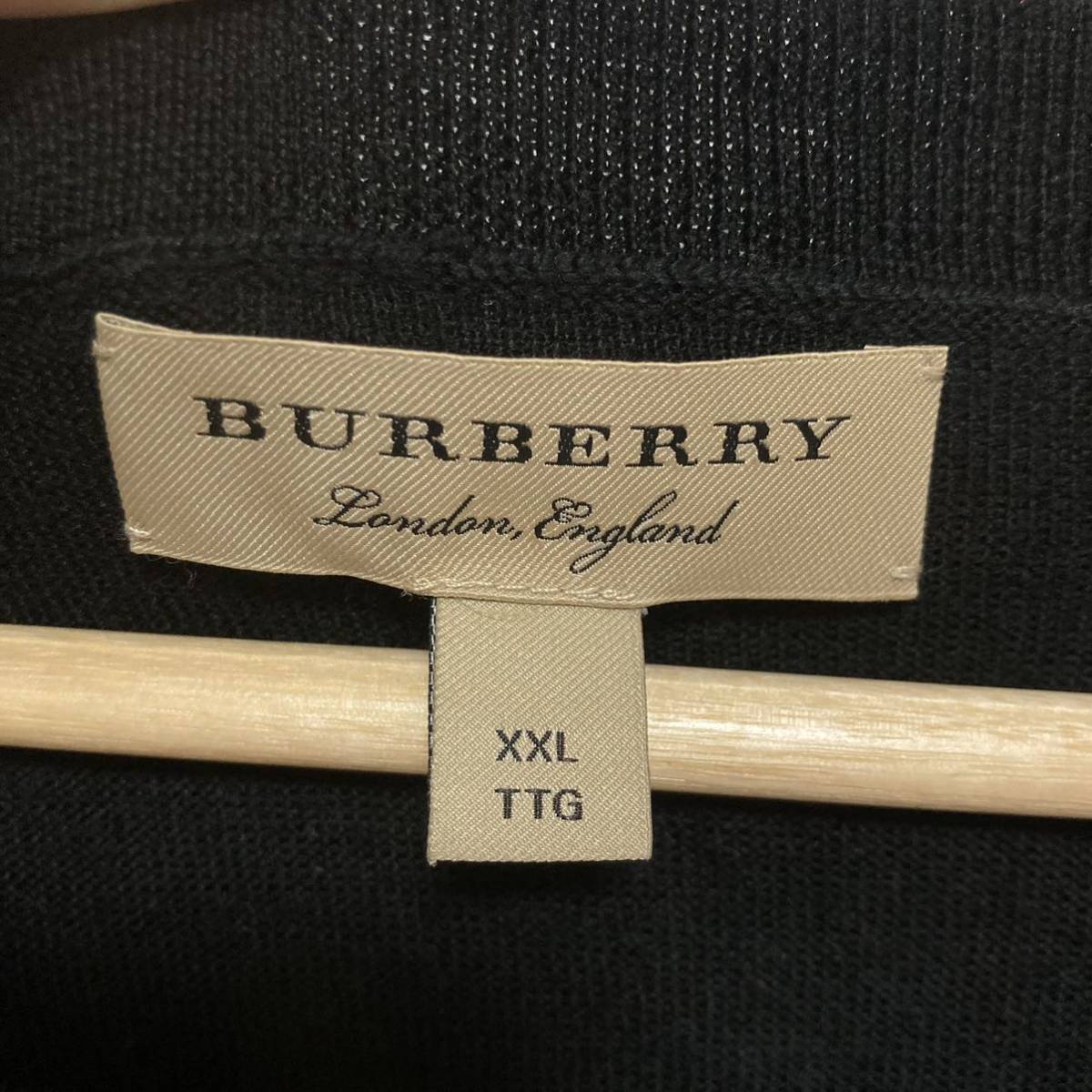 BURBERRY London England バーバリー セーター ニット 薄手 メンズ XXL