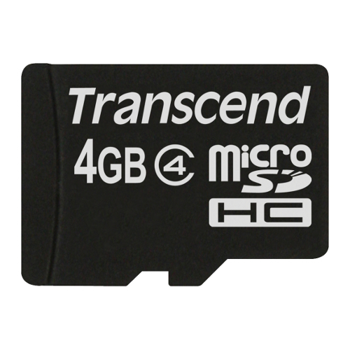 Transcend maicroSDHCカード4GB TS4GB-SDHC4 トランセンド　マイクロSDHCカード　メモリーSDHCカード_画像3