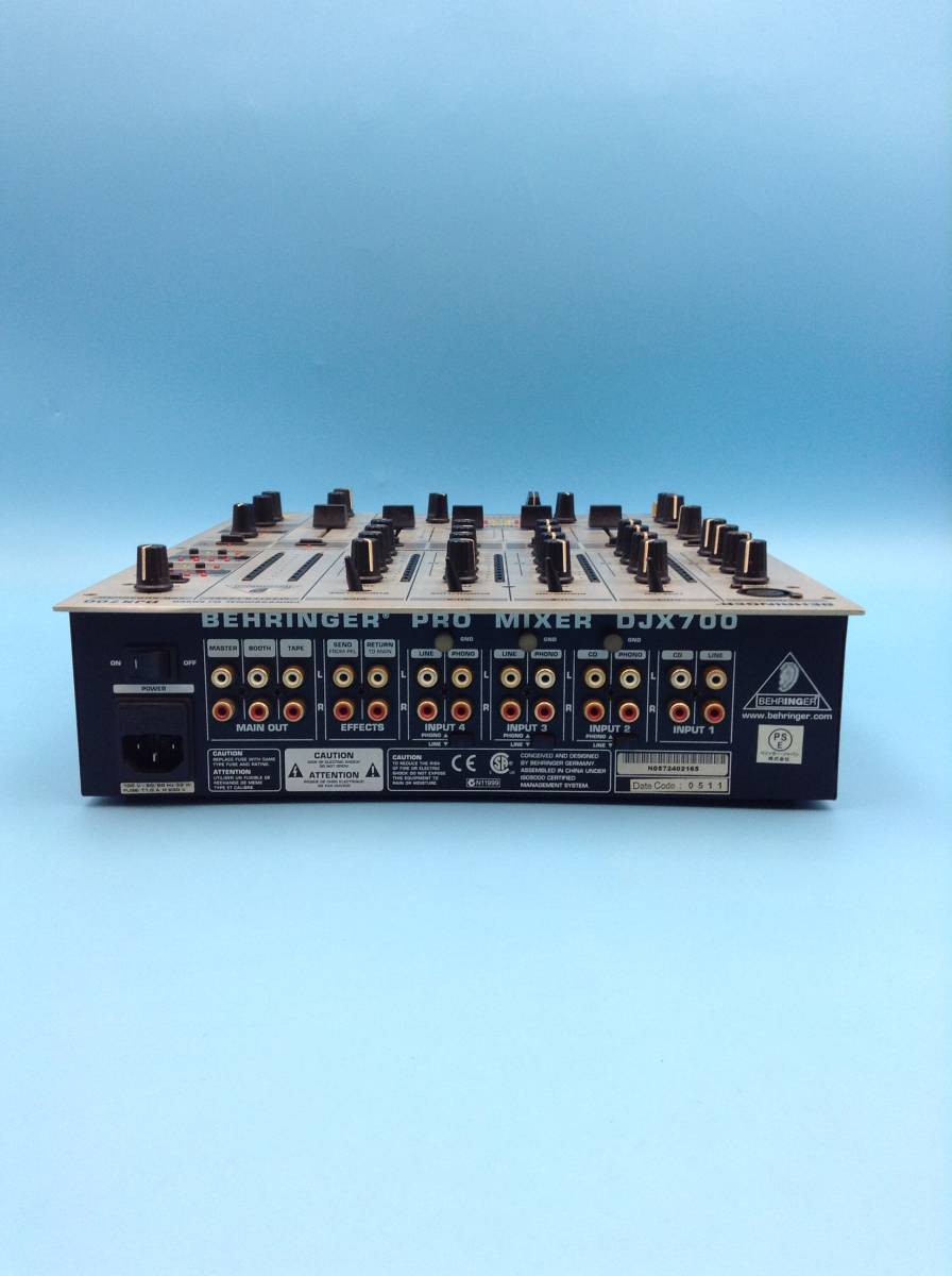 OK63170BEHRINGER Behringer PRO MIXER Pro mixer DJX700 box / code electrification OK [ Junk ]