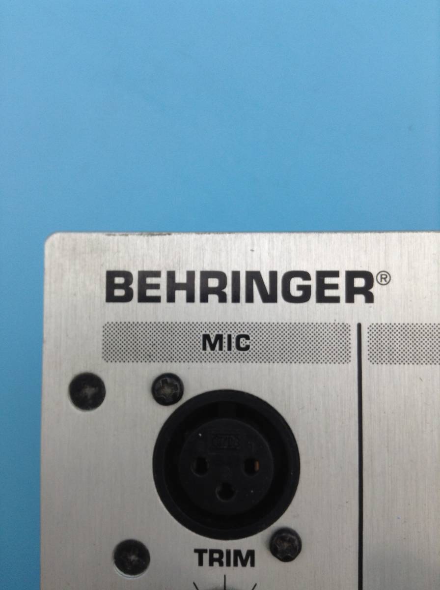 A6133○BEHRINGER ベリンガー PRO MIXER プロミキサー DJX700 コード 通電OK 【ジャンク】
