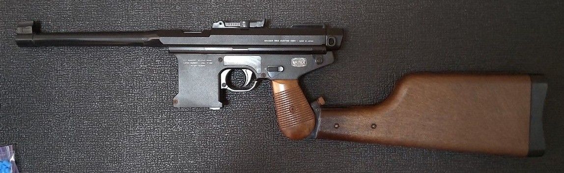 ヨネザワ製エアガン モーゼルMK2カスタムカービン MAUSER MK2 ヨネザワ製エアガン モーゼルMK2カスタムカービン MAUSER MK2