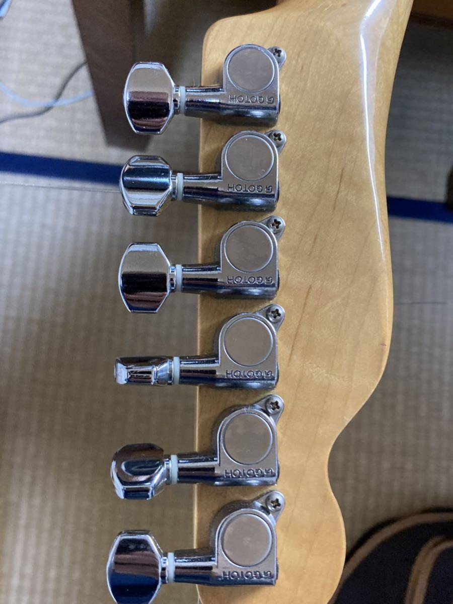 Fender japan テレキャス レア テレアコセミホロウ フジゲン楽器1990年製 専門店メンテ調整済みの画像9