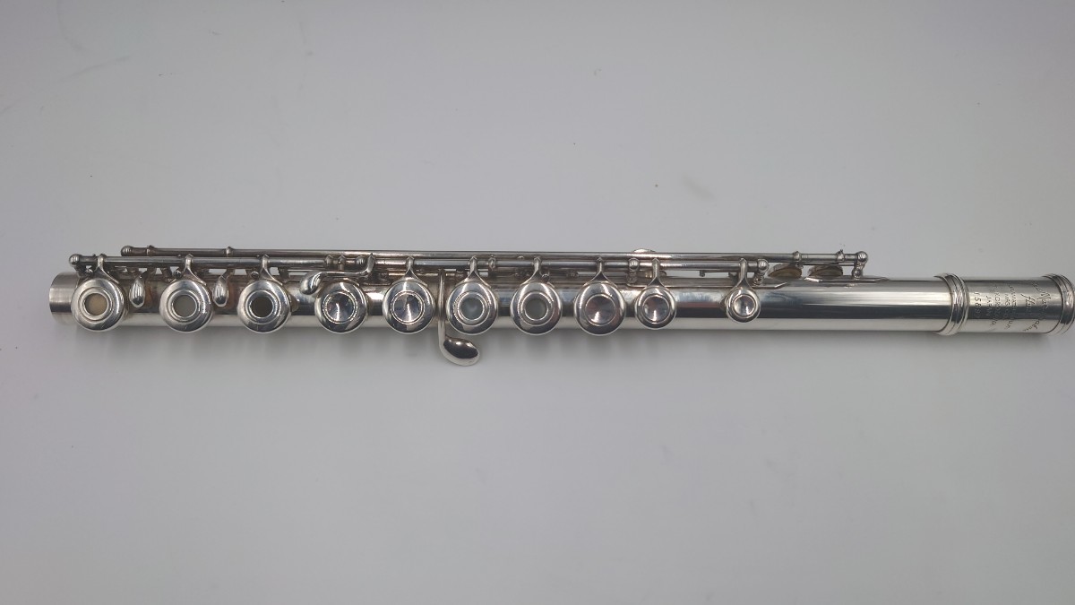 MURAMATSU ムラマツフルート スタンダード 総銀製 中古 現状品 MURAMATSU ムラマツフルート スタンダード 総銀製 中古 現状品