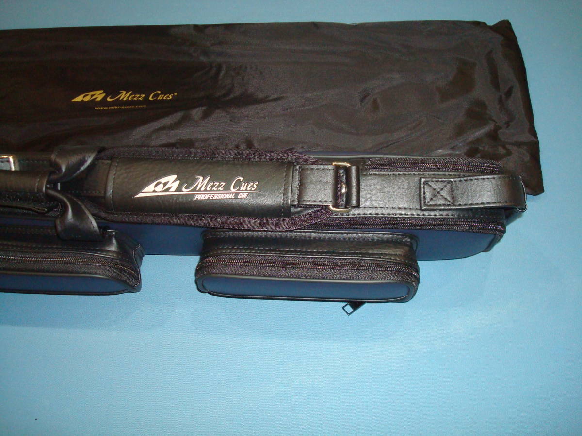 **[ new goods ] MEZZ cue case 2×4 MZ-24KB 2 bat 4 shaft soft case **