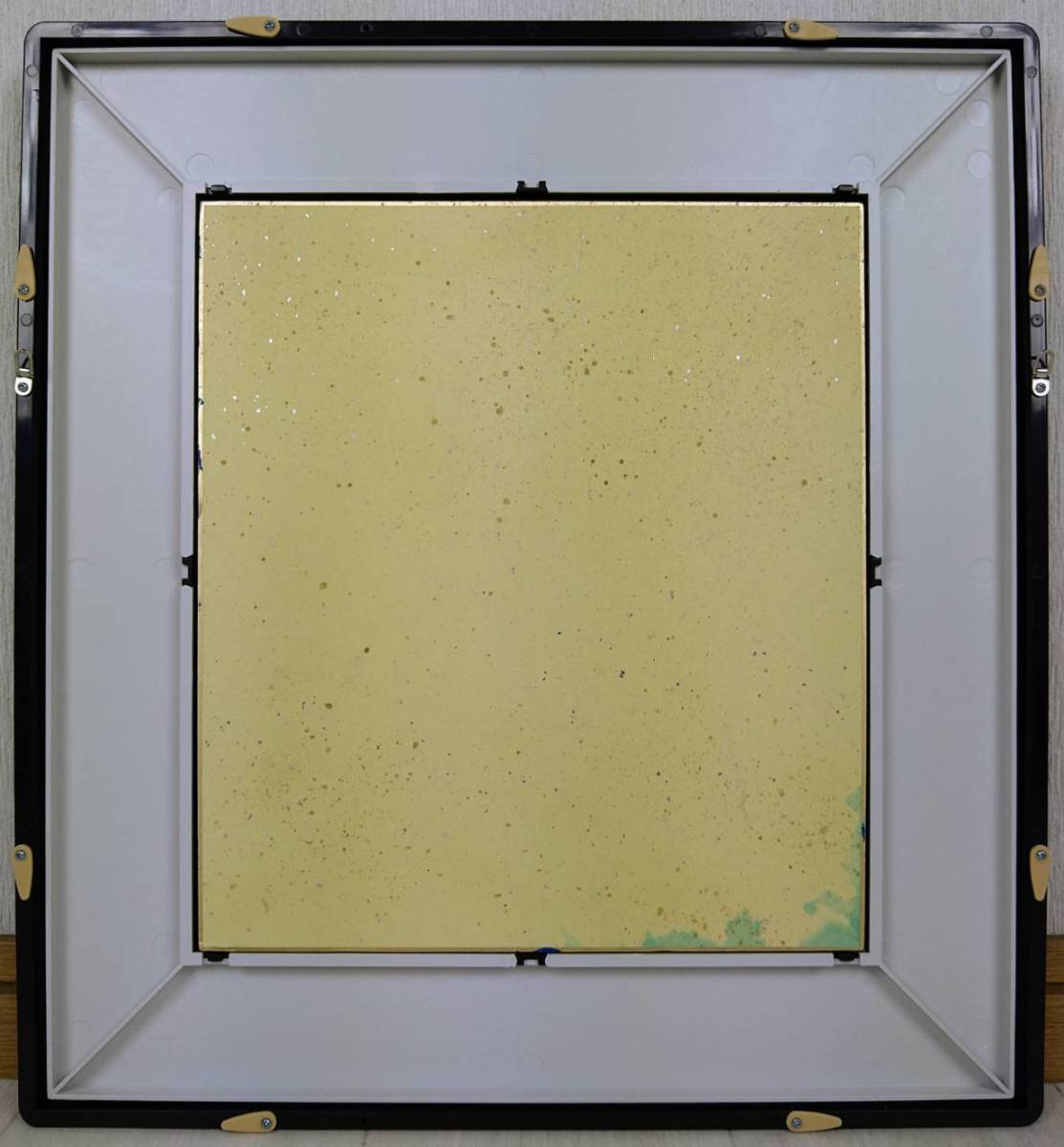 千住博】手描き作品/肉筆保証/サイン有り/色紙/色紙画/日本画/岩彩