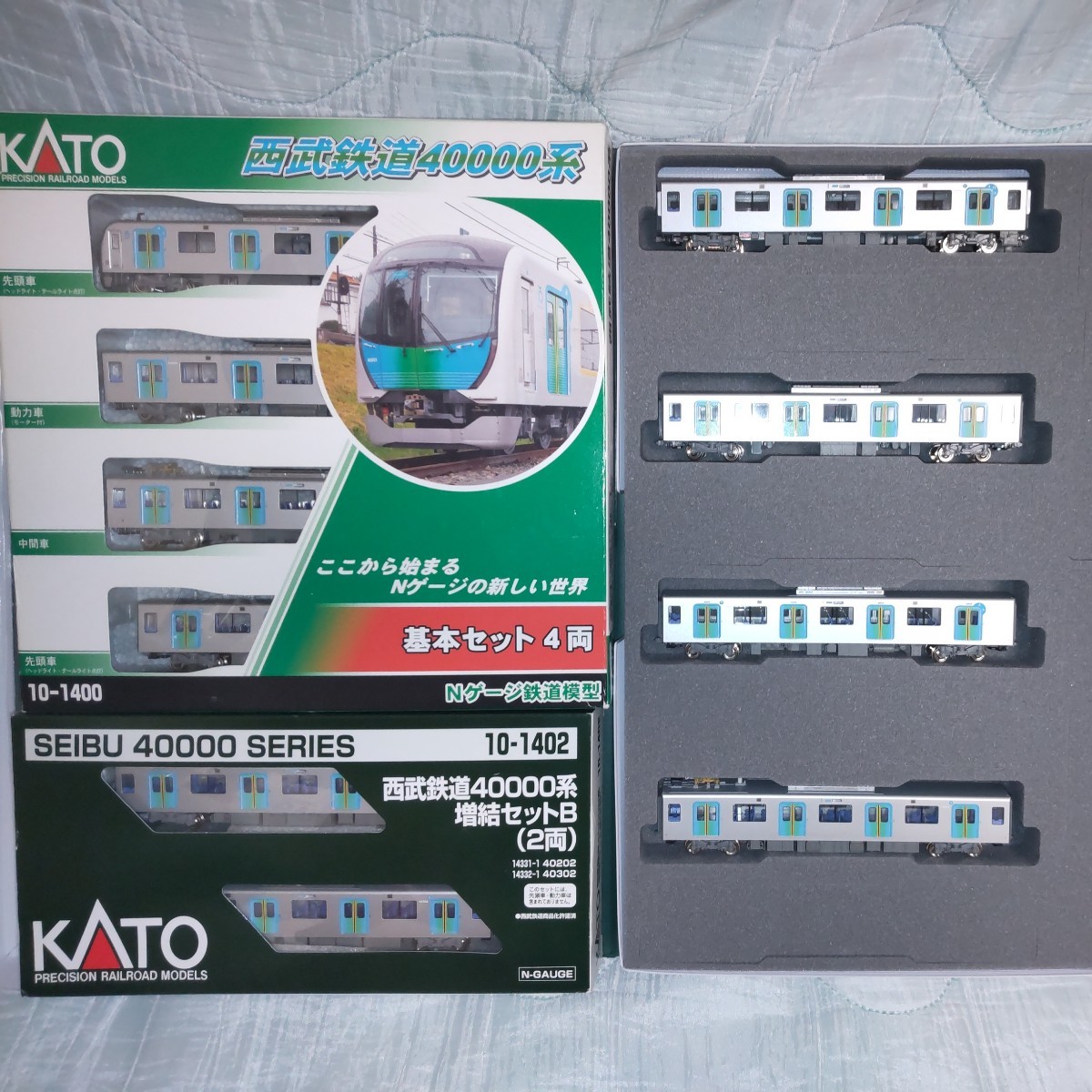 ヤフオク! - KATO 西武鉄道 40000系 4両基本セット 10-1...