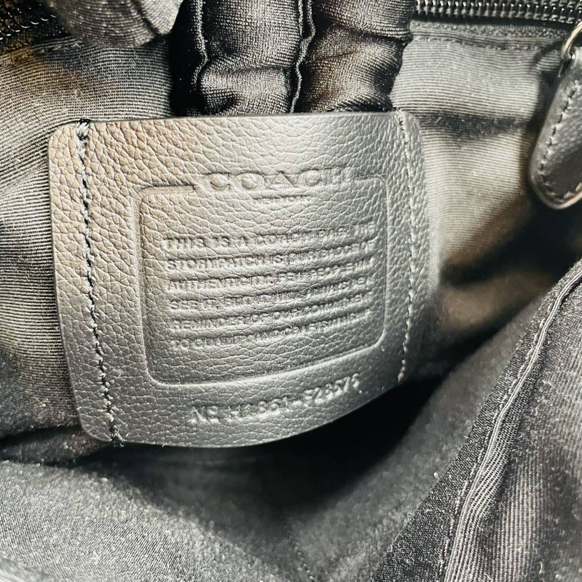 COACH コーチ 定価10万円バッグ ブラックグレー新品未使用 特売 www