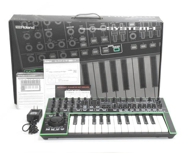 ☆元箱付!ROLAND ローランド SYSTEM-1 シンセサイザー 25鍵盤 美品