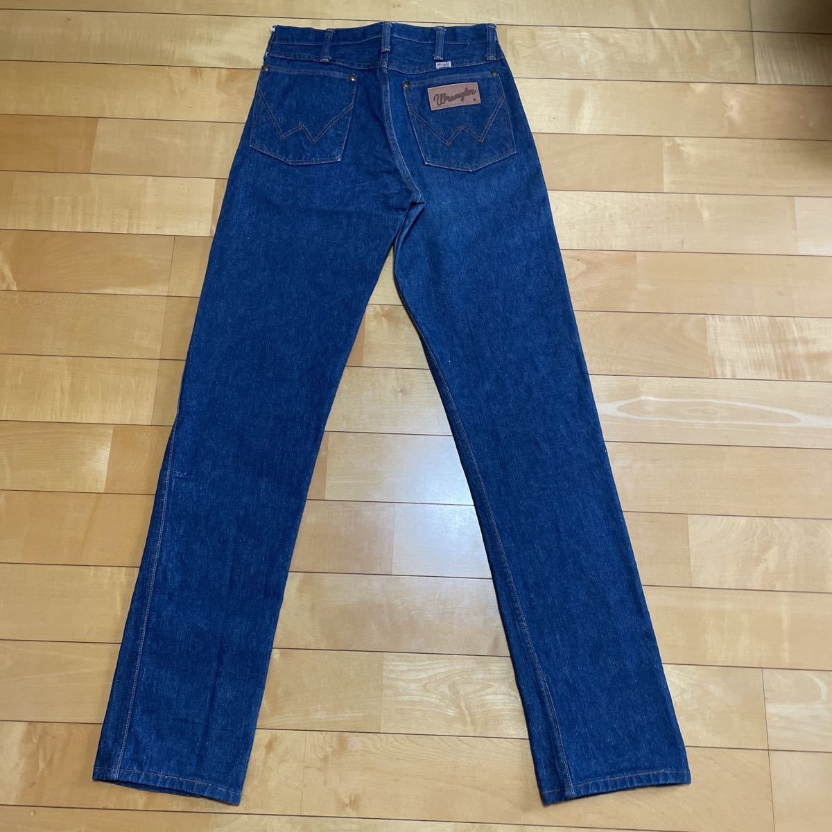 60s ヴィンテージ WRANGLER BLUE BELL 12MWZ 斜めベル デニムパンツ
