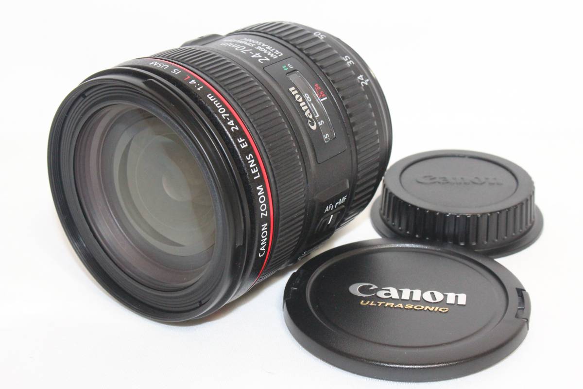 Canon キャノン 標準ズームレンズ EF24-70mm F4 L IS USM フルサイズ ...