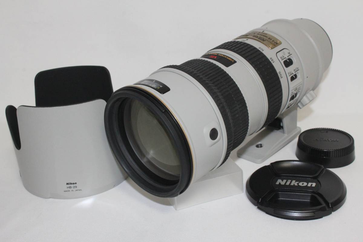 ニコン Nikon AF-S VR Zoom Nikkor ED 70-200mm F2.8G (IF) ライトグレー (300-047)