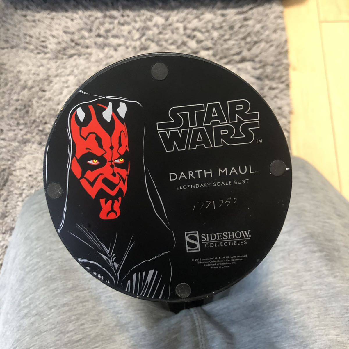 SIDESHOW LEGENDARY SCALE BUST STAR WARS DARTH MAUL サイドショウスターウォーズダースモール_画像10