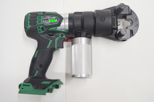 美品 HiKOKI ハイコーキ コードレス圧着機 VC18DBL 税込 送料 美品 HiKOKI ハイコーキ コードレス圧着機 VC18DBL 税込 送料