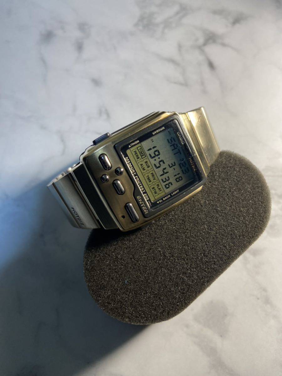 ☆90's Vintage ☆【送料無料】CASIO DATABANK HOTBIZ DB-2000 GOLD