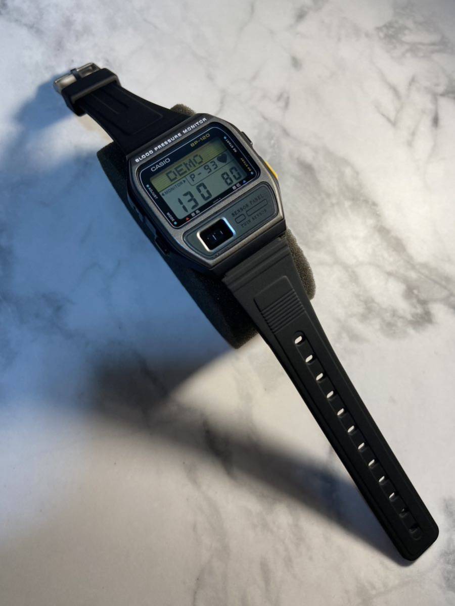極美品 90's rare CASIO BP-120 BLOOD PRESSURE MONITOR 新品 極美品 90's rare CASIO BP-120 BLOOD PRESSURE MONITOR 新品
