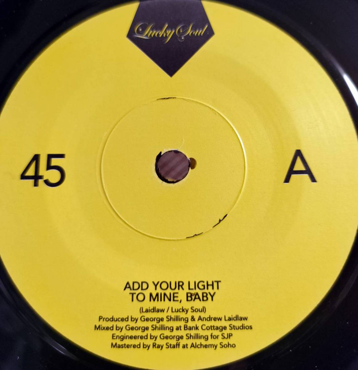 7inch LUCKY SOUL / ADD YOUR LIGHT TO MINE.BABY / EVER YOURS I REMAIN の画像3