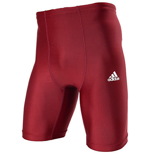  unused adidas Adidas medium under tights red red inner pants sport training L size shorts short pants 