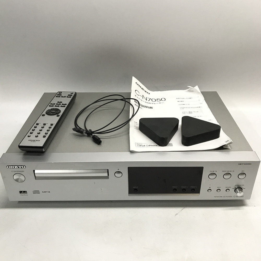 ○ONKYOオンキョー ネットワークCDプレーヤ C-N7050汚れあり CD