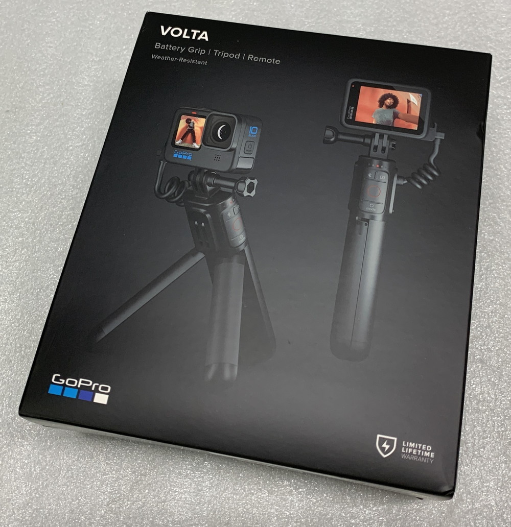 ◇ GoPro10 VOLTA 本体&アクセサリーセット 【保管品/ポーチは開封品
