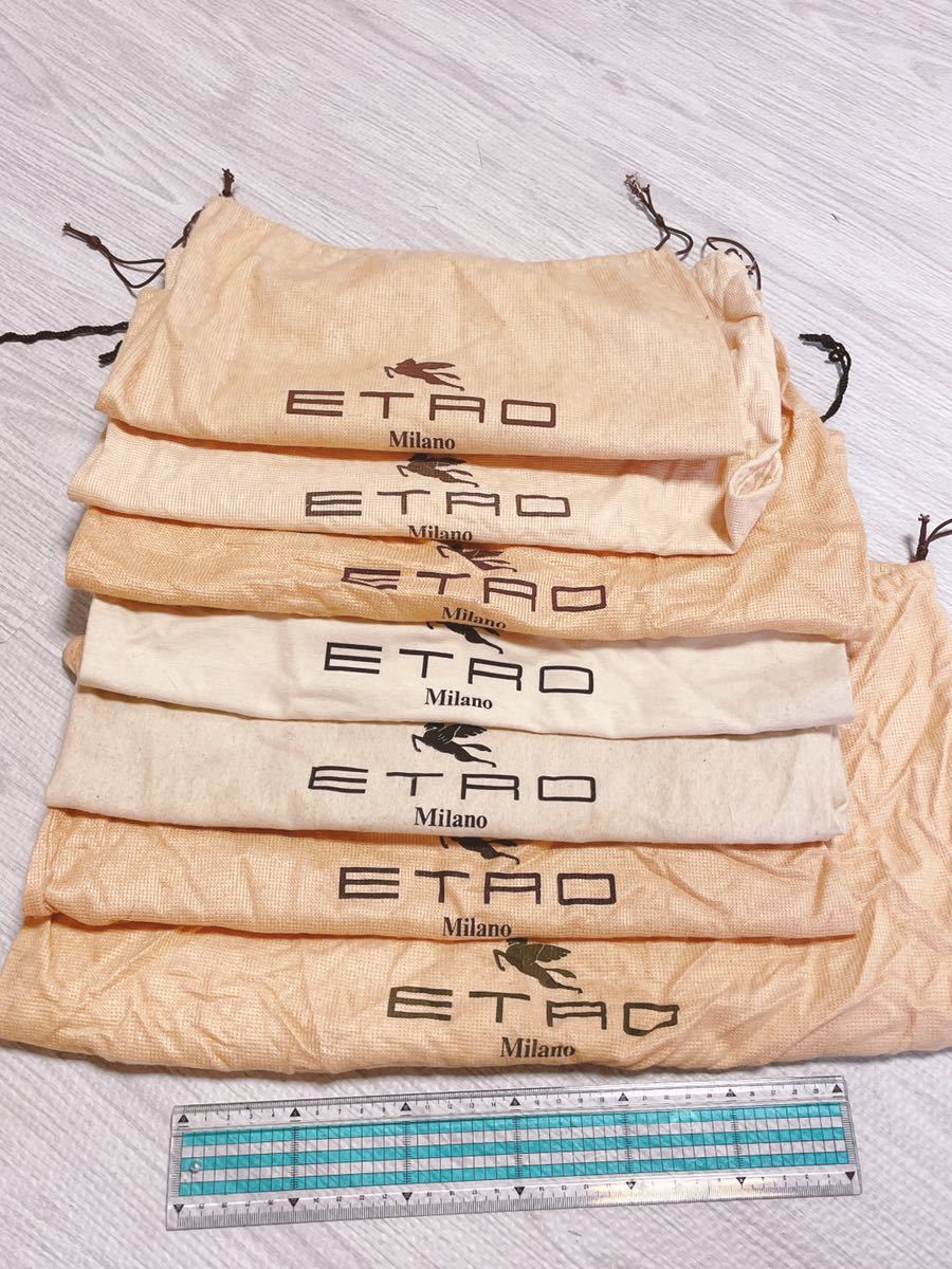 H296 正規品　ETRO エトロ　保存袋　袋　収納　保存　まとめ　大量_画像2