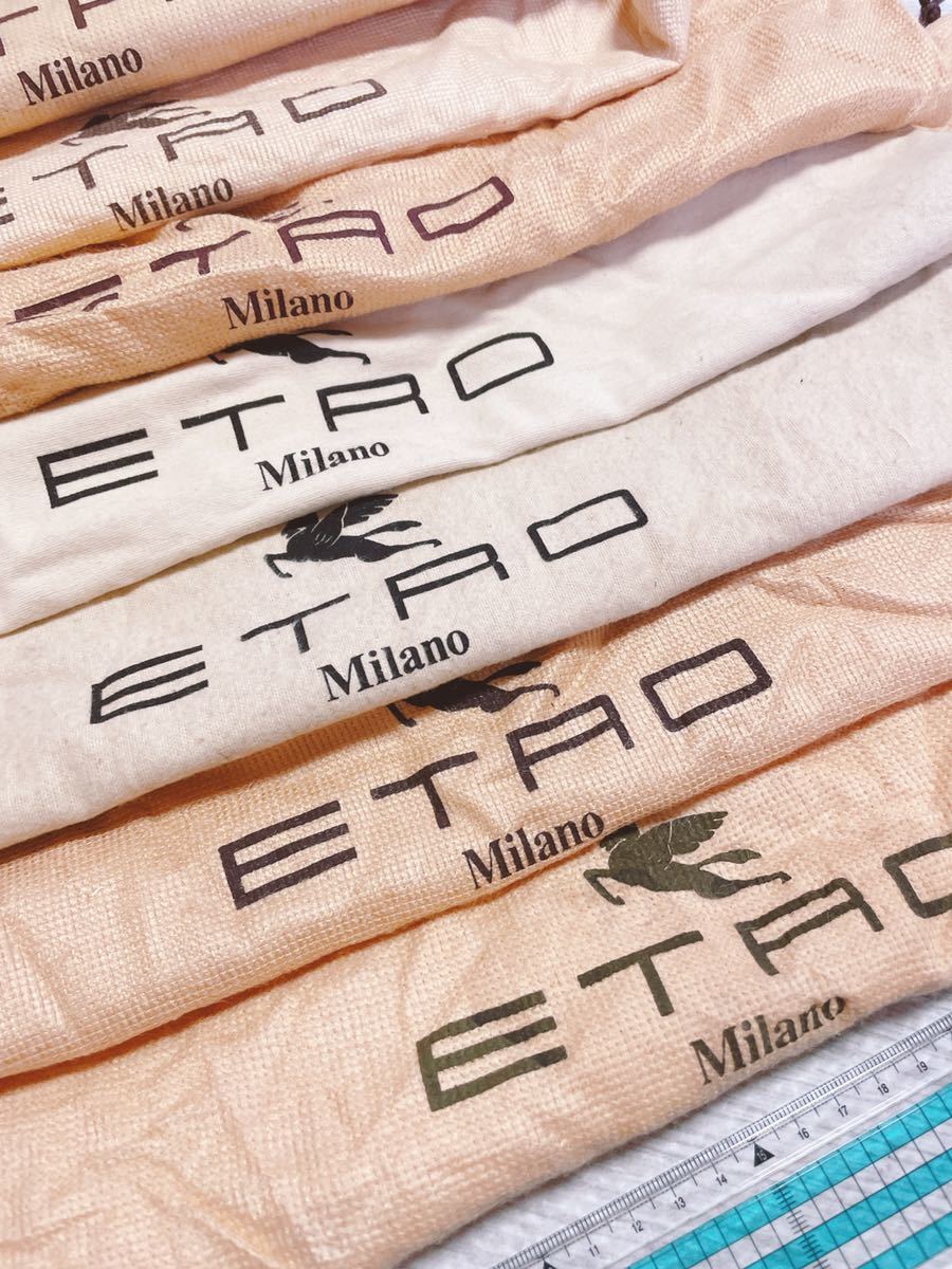 H296 正規品　ETRO エトロ　保存袋　袋　収納　保存　まとめ　大量_画像4