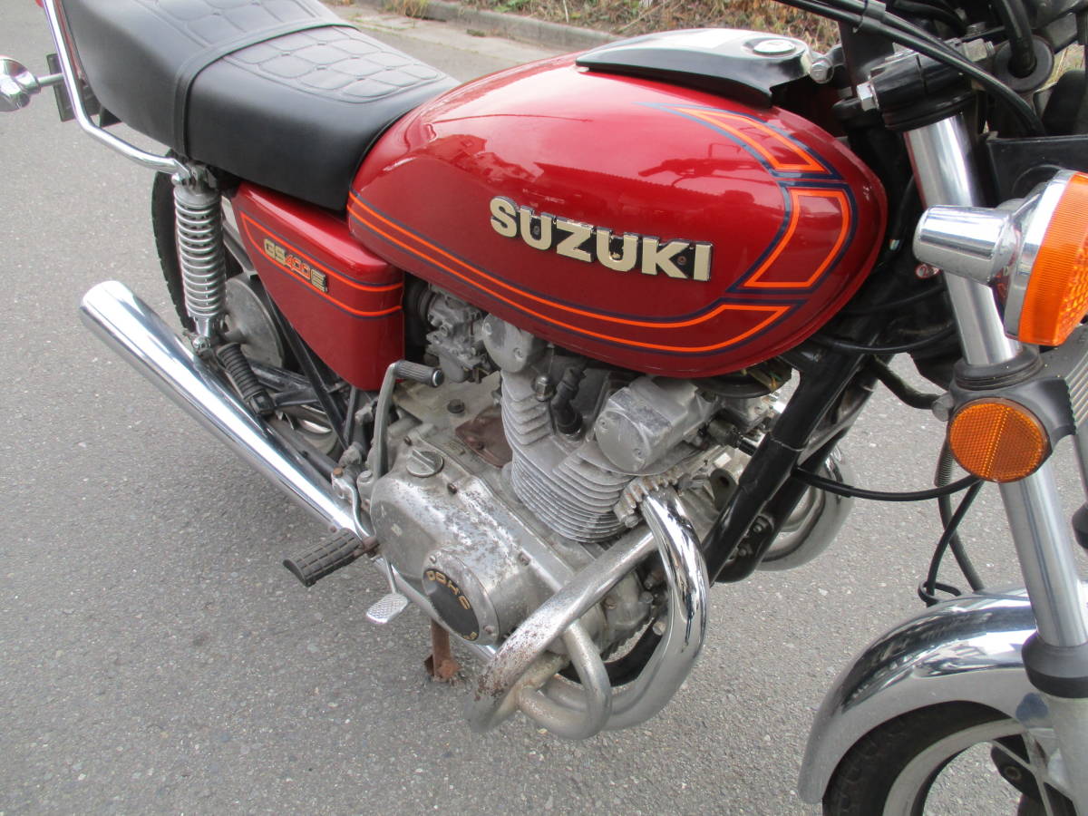 ★☆★必見★☆★ 超希少 国内物 ノンレス オリジナル車 GS400E2 初年度 昭和53年3月登録 形式/類別 枠内 (GS400/GS400E/GS400E3/GS4000L_画像4