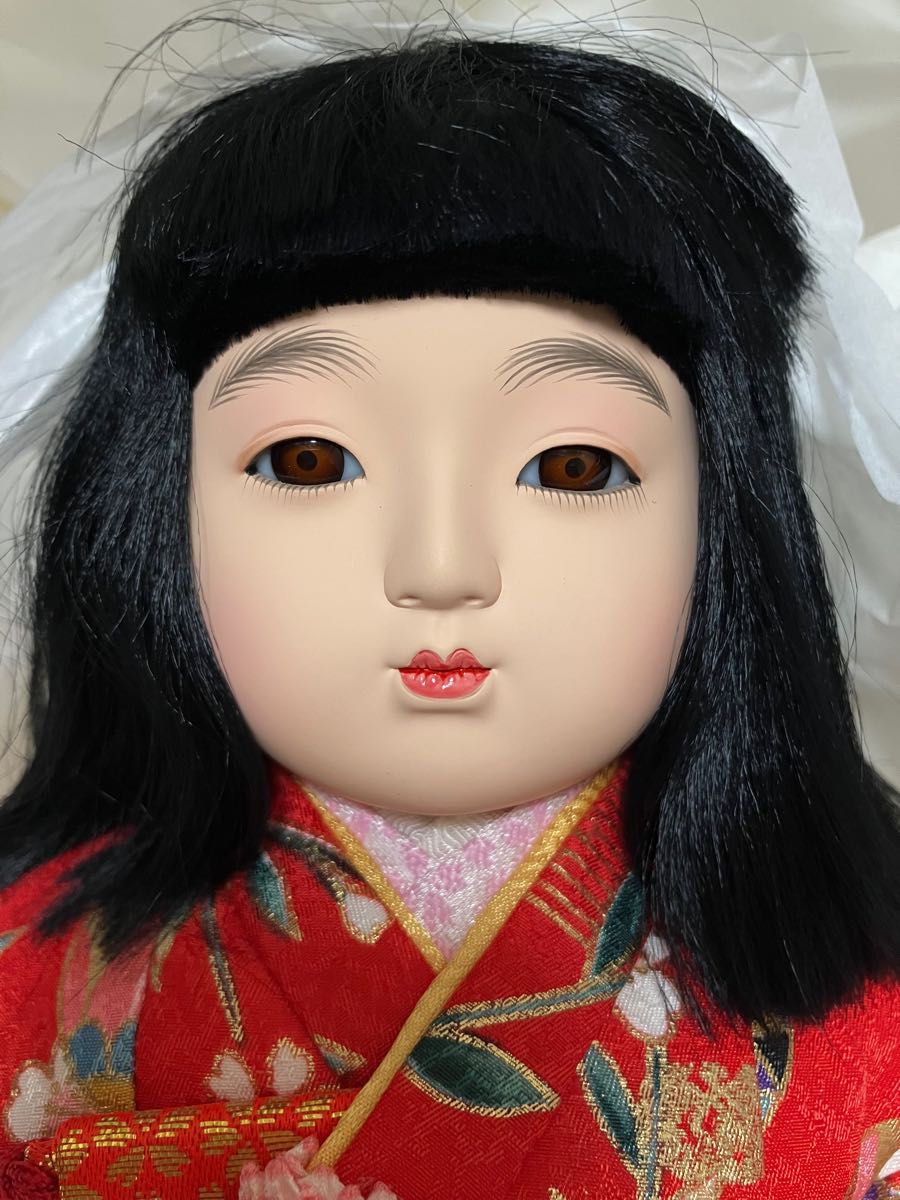 【新品未使用】人形の久月　市松人形