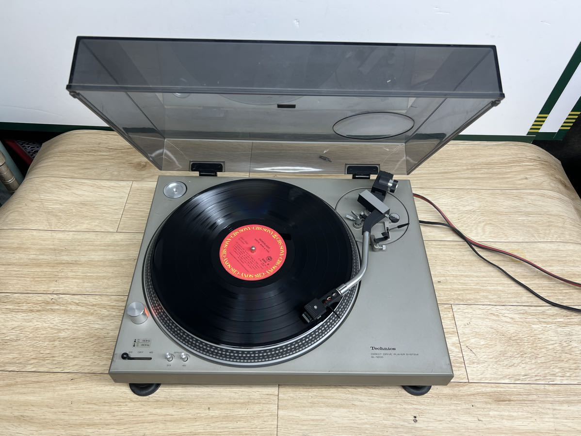 Technics テクニクス SL-1200 カートリッジ:SHURE/V15TYPEⅢ-HE搭載