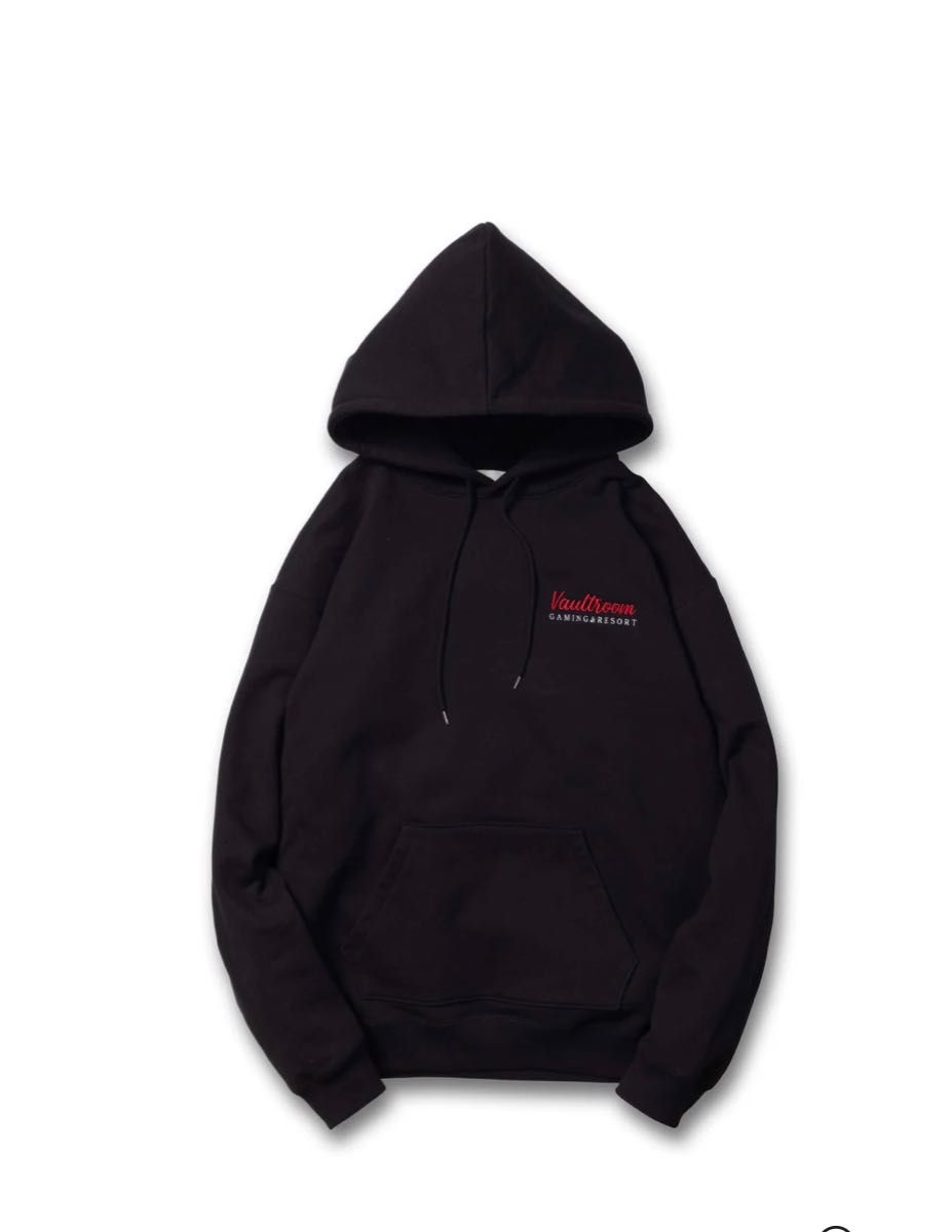 かわいい新作 GAMING&RESORT / GAMING&RESORT HOODIE BLK / vaultroom