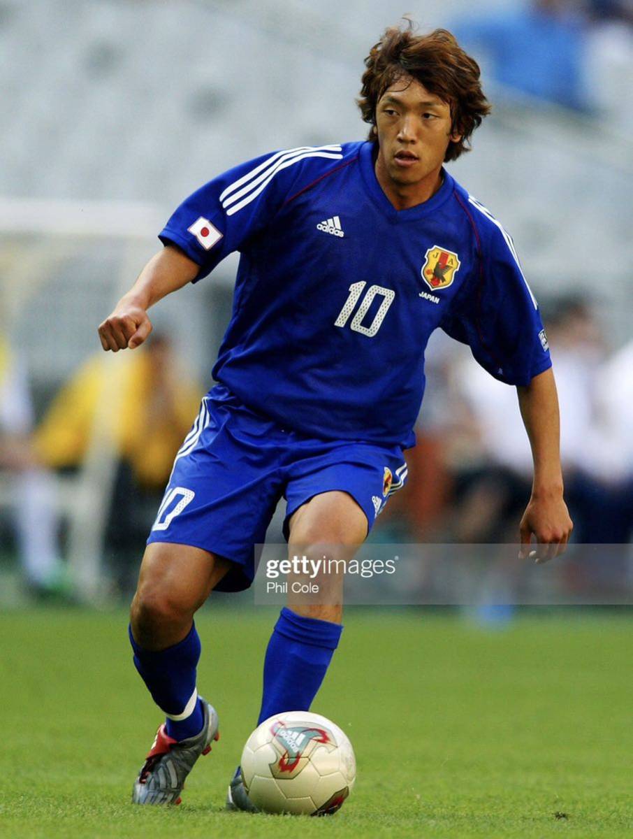サッカー日本代表 2006年ユニフォーム型Tシャツ No10中村俊輔 - 応援グッズ